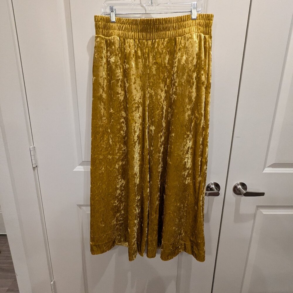 A New Day - Women's Wide Leg Velvet Pants SZ L
